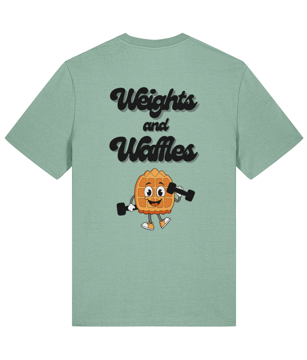 Organic T-Shirt - Weights & Waffles