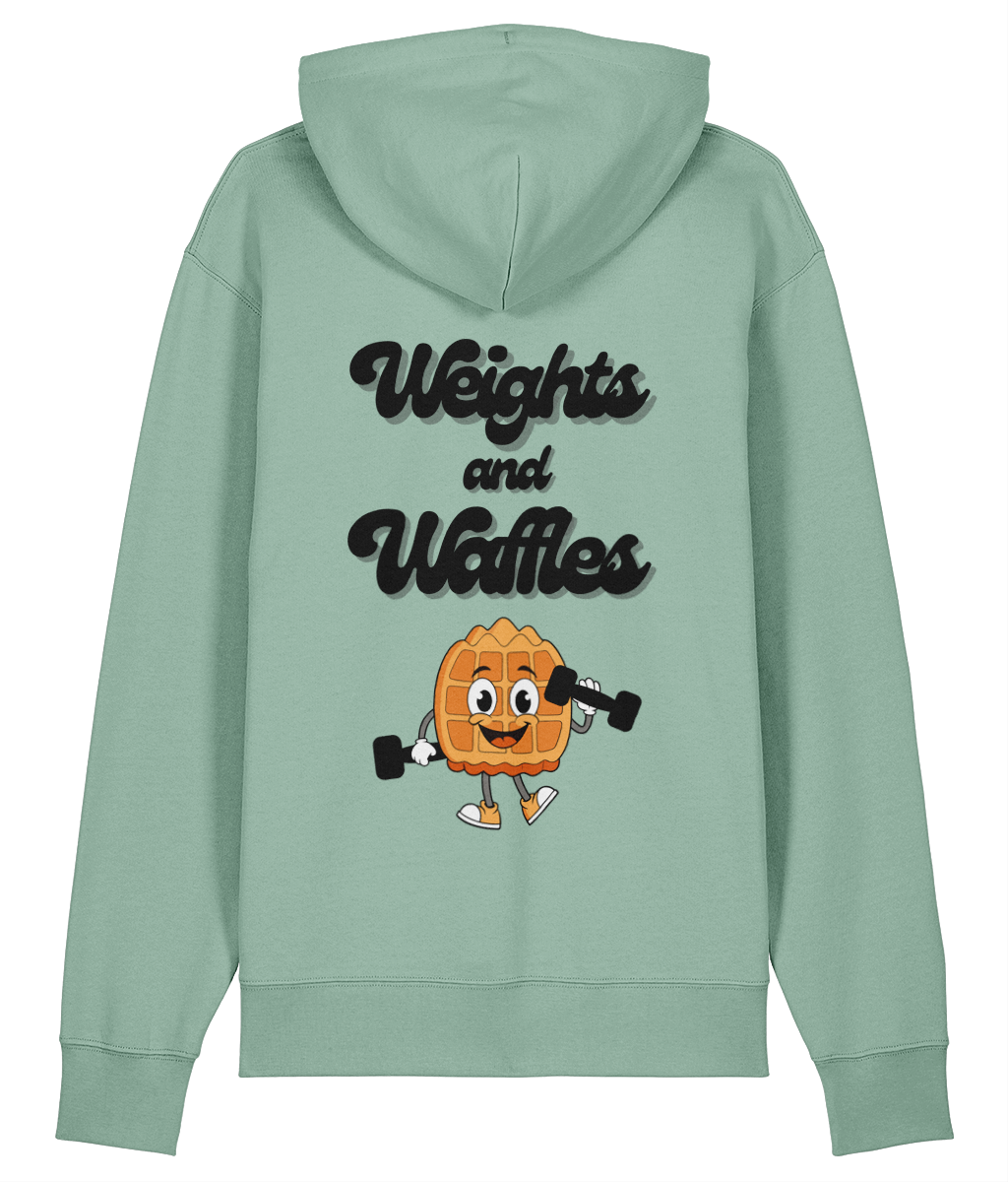 Organic Hoodie - Weights & Waffles