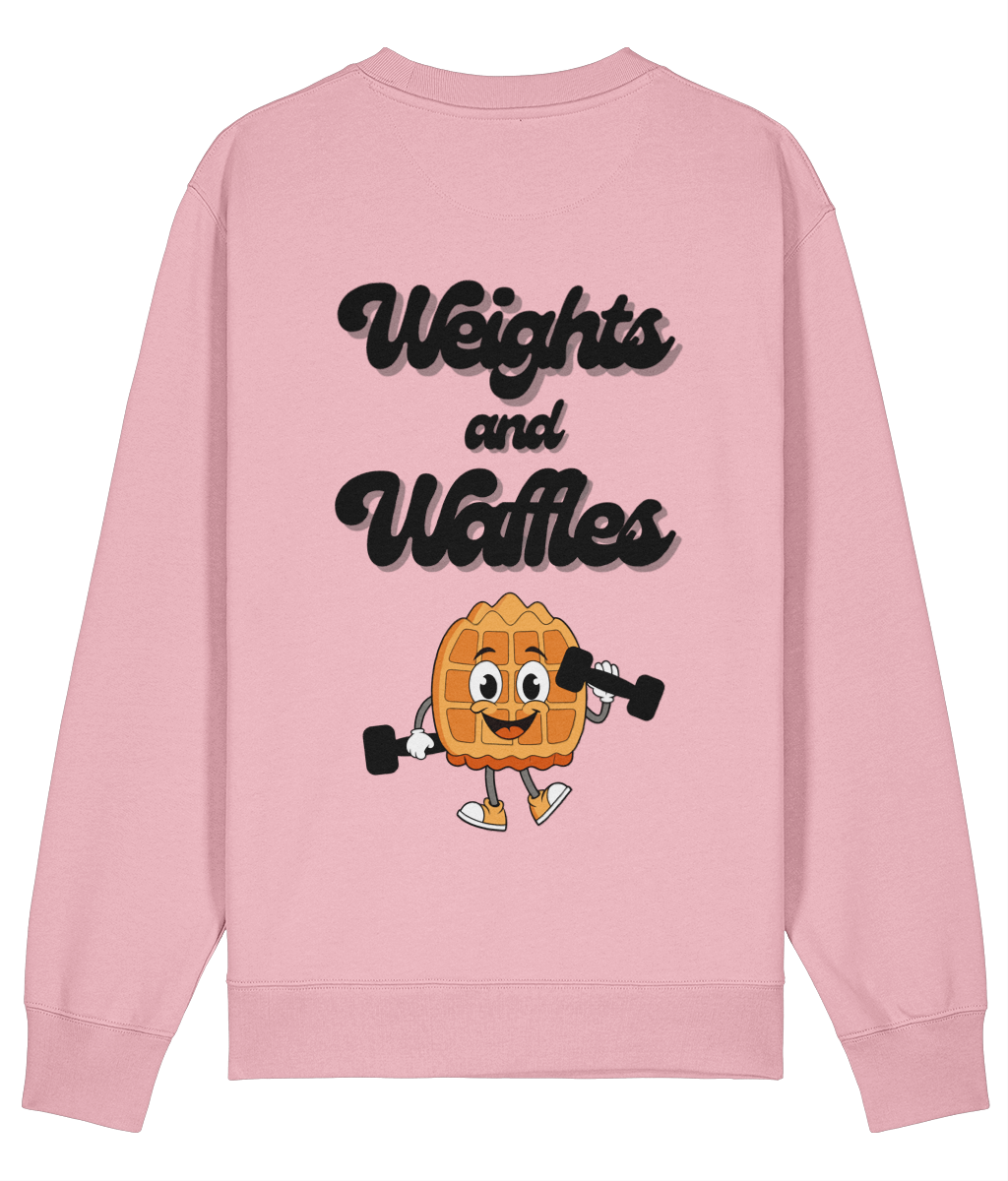Organic Sweatshirt - Weights & Waffles