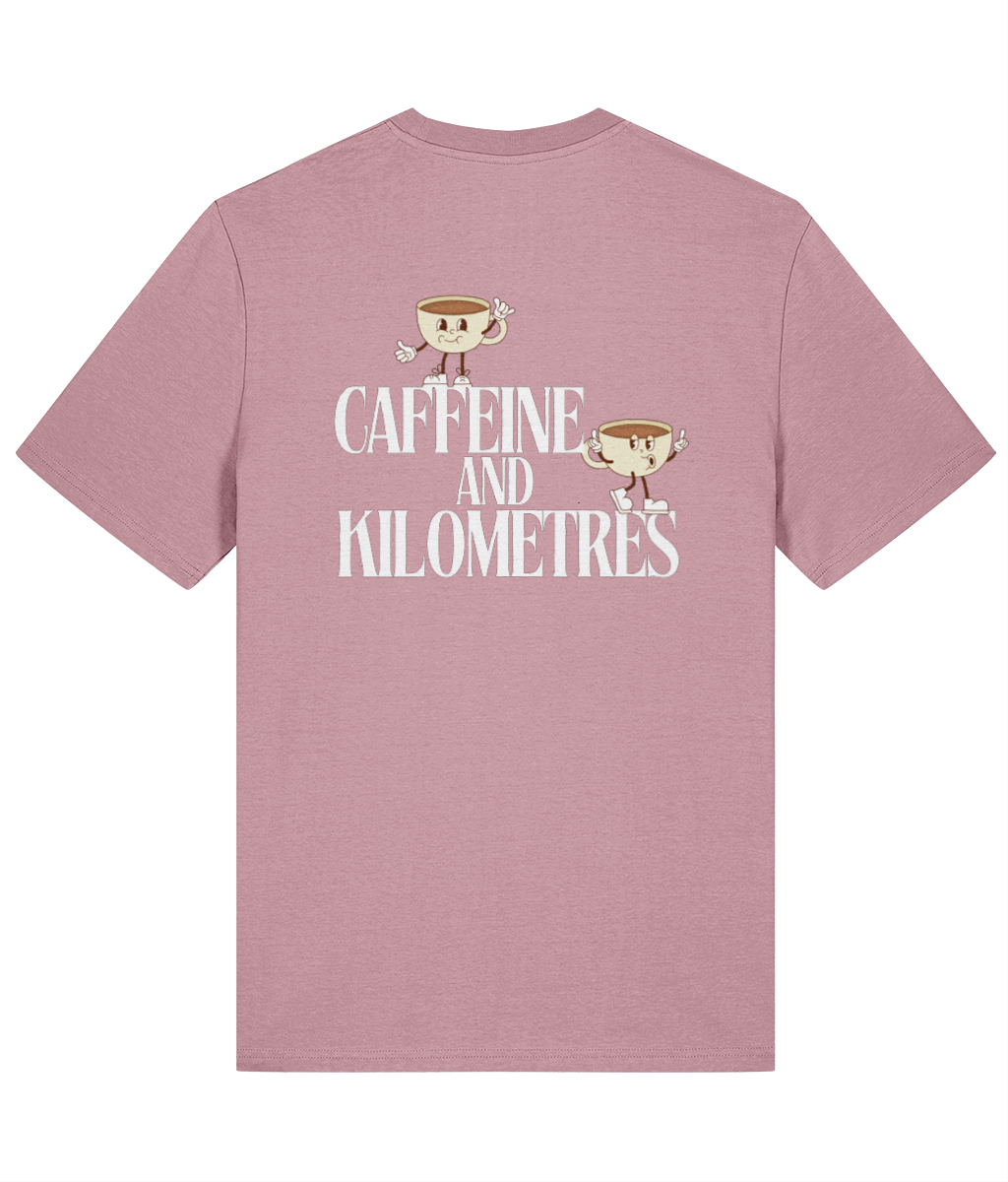 Organic T-Shirt - Caffeine and Kilometres