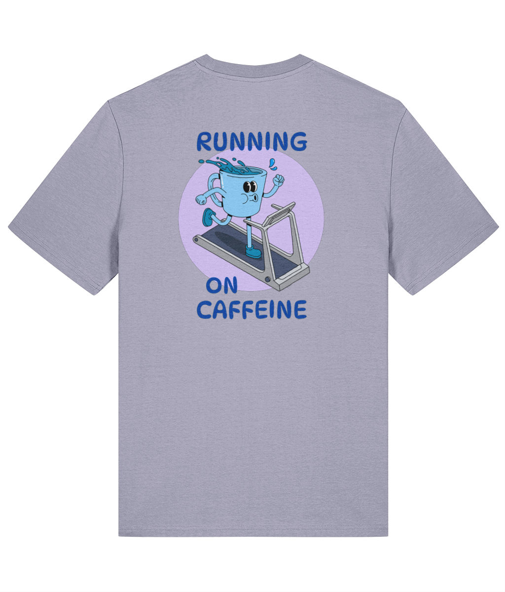 Organic T-Shirt - Running on Caffeine
