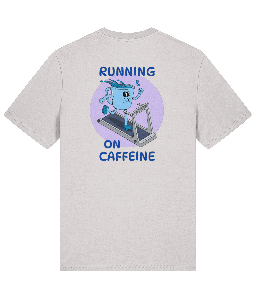 Organic T-Shirt - Running on Caffeine