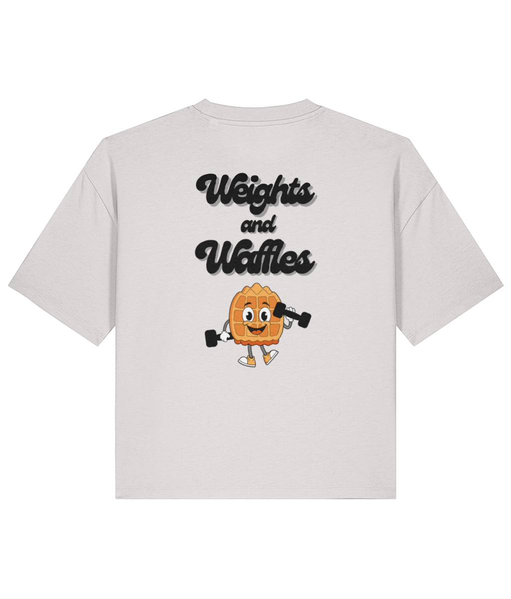 Organic Loose fit T-Shirt - Weights and Waffles