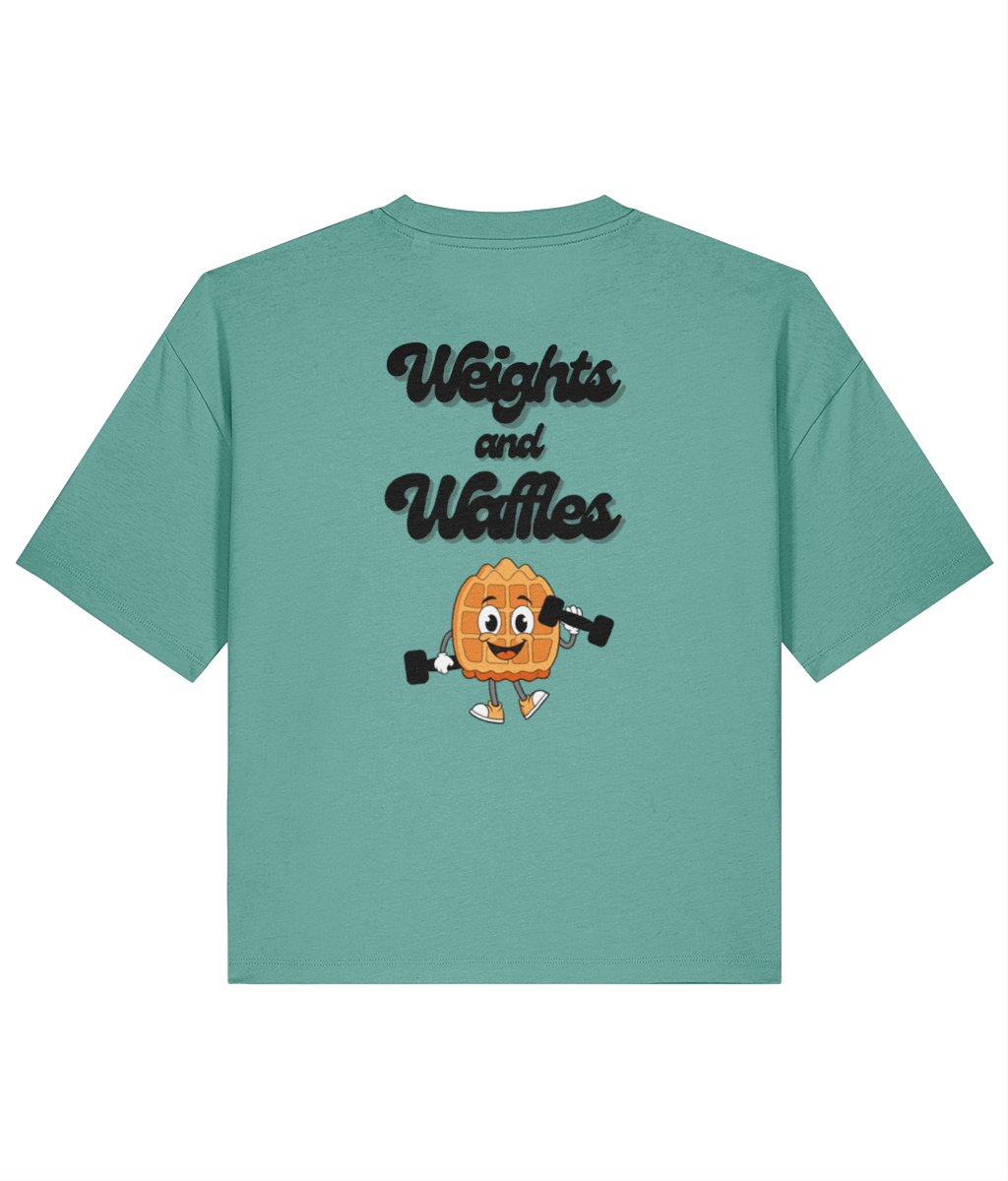 Organic Loose fit T-Shirt - Weights and Waffles