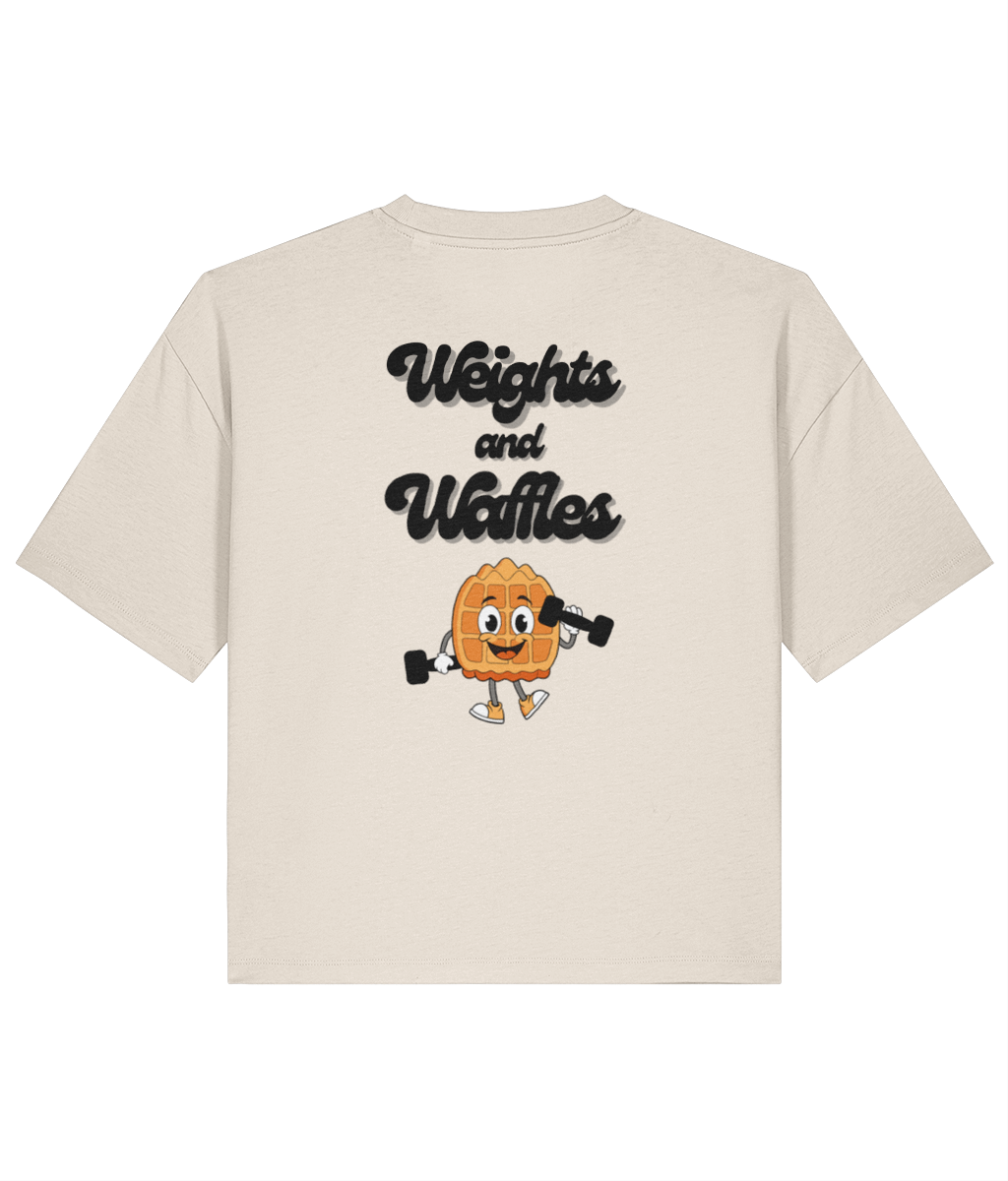 Organic Loose fit T-Shirt - Weights and Waffles