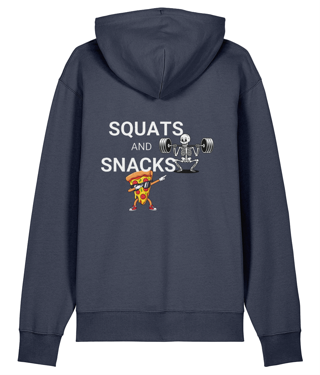 Organic Hoodie - Squats for Snacks