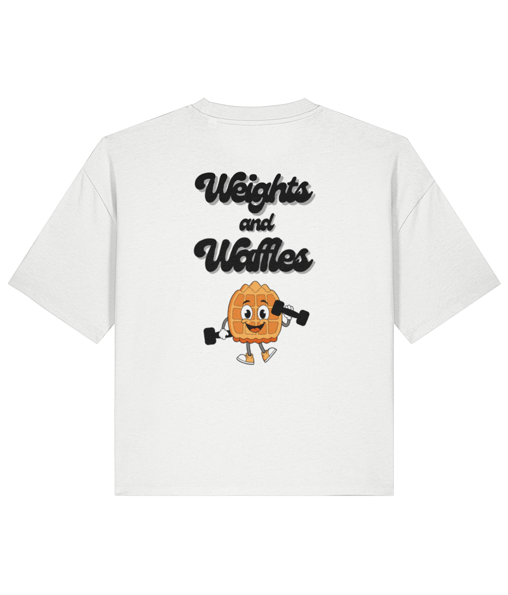 Organic Loose fit T-Shirt - Weights and Waffles