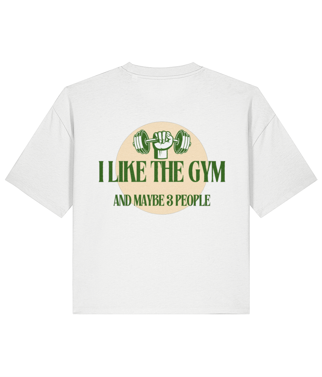 Organic Loose Fit T-shirt - I like the gym