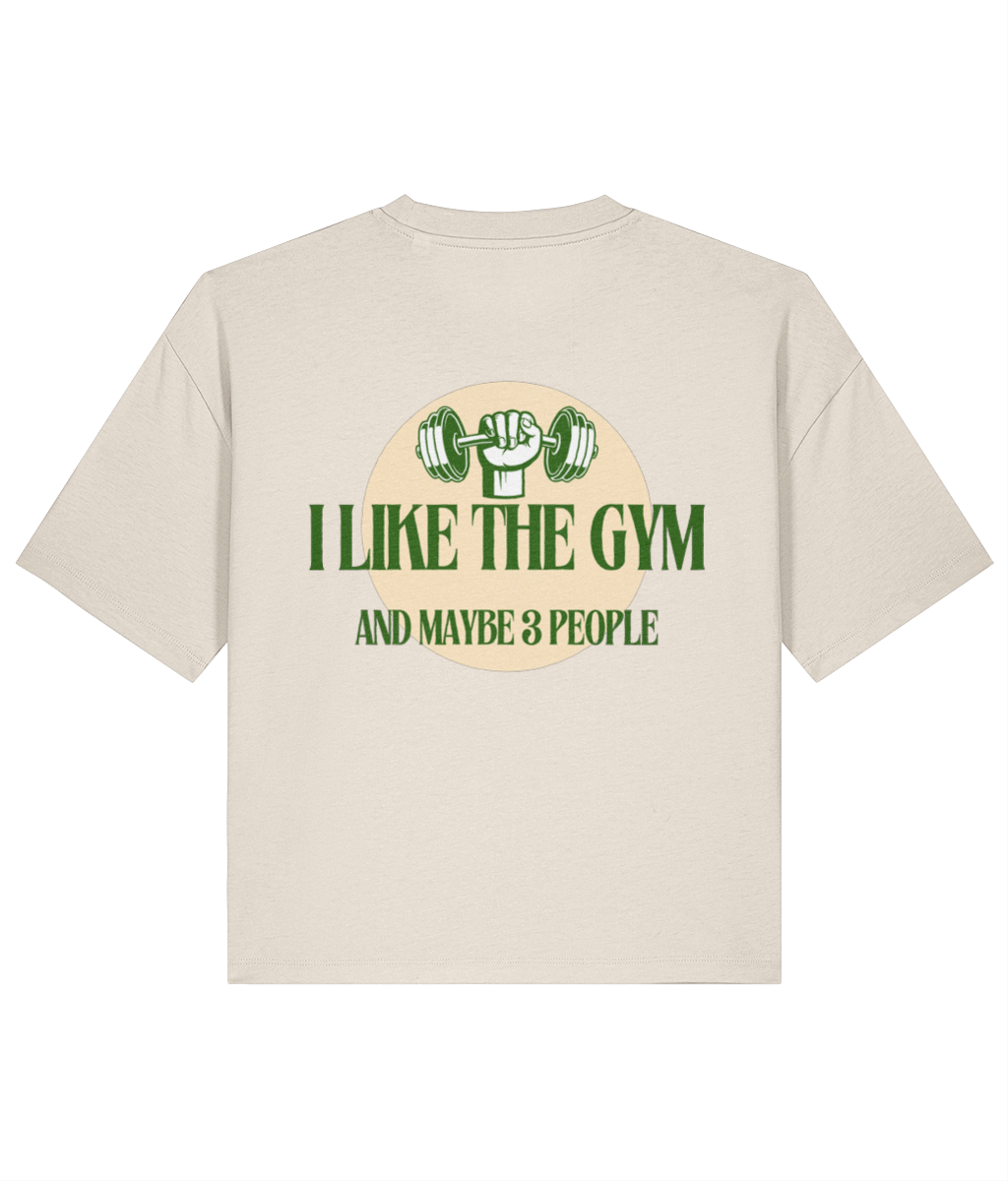 Organic Loose Fit T-shirt - I like the gym