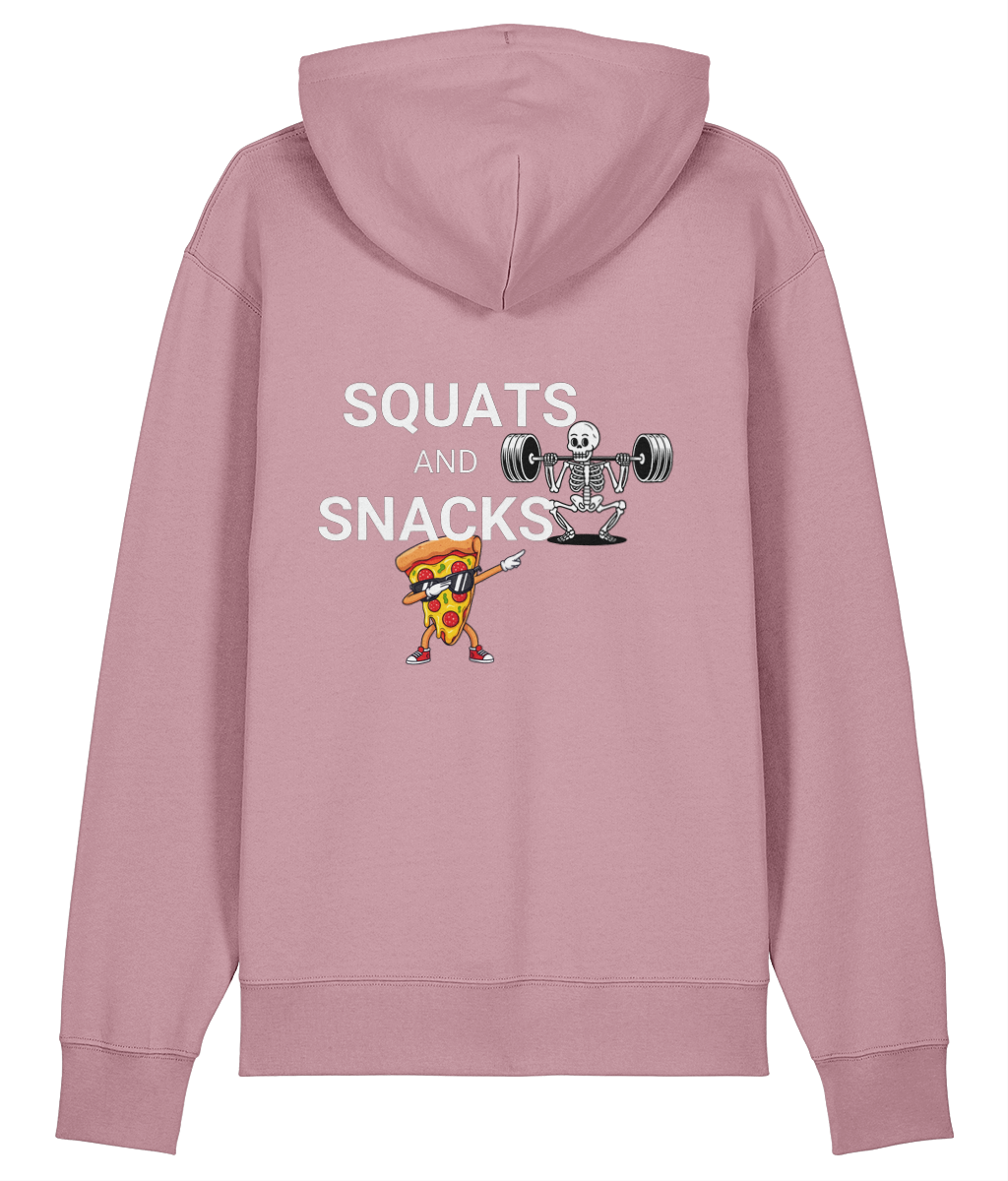 Organic Hoodie - Squats for Snacks