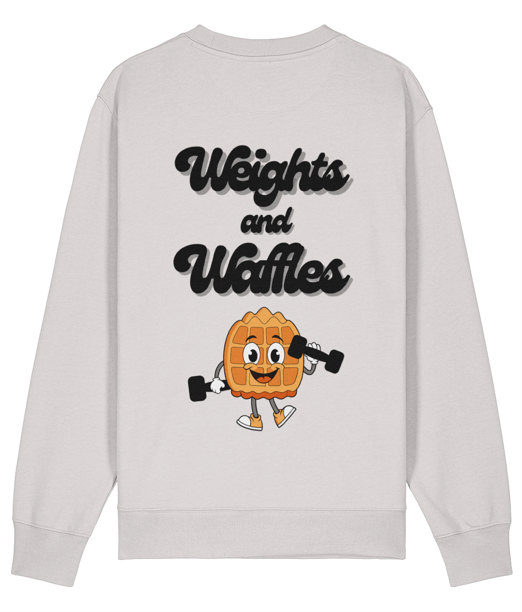 Organic Sweatshirt - Weights & Waffles