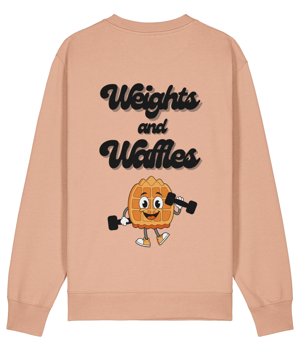 Organic Sweatshirt - Weights & Waffles