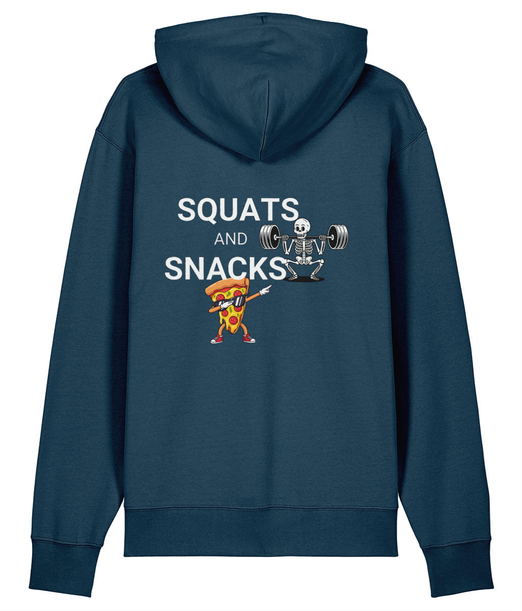 Organic Hoodie - Squats for Snacks