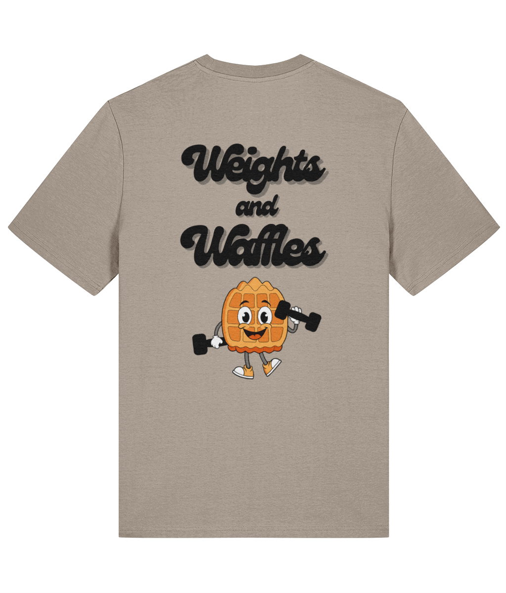 Organic T-Shirt - Weights & Waffles