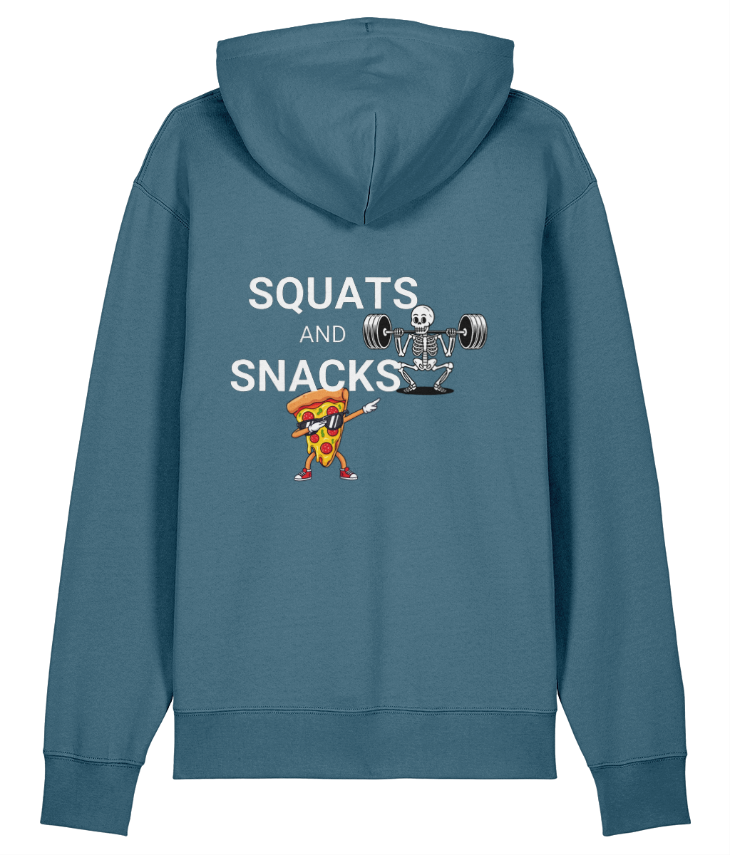 Organic Hoodie - Squats for Snacks