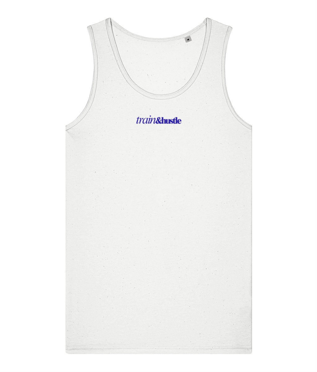 Organic Mens Tank Top - Running on Caffeine